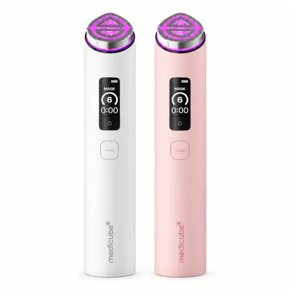 Medicube Booster Pro X2 — White and Pink white-background catalog photo