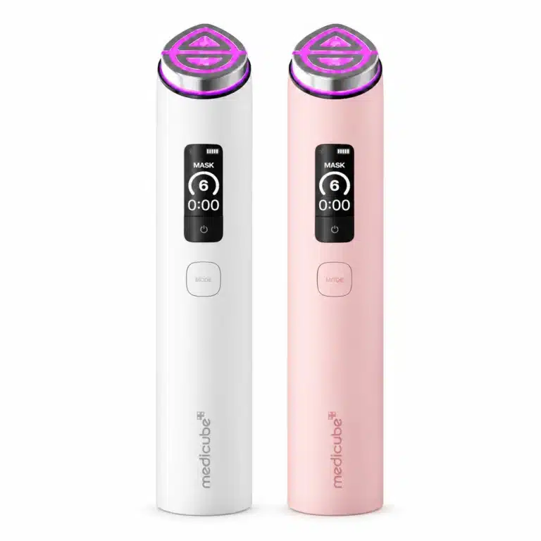 Medicube Booster Pro X2 — White and Pink white-background catalog photo
