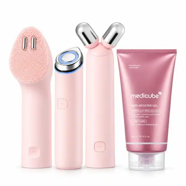 Mini Booster Pro Plus — Pink Full Device Set white-background catalog photo